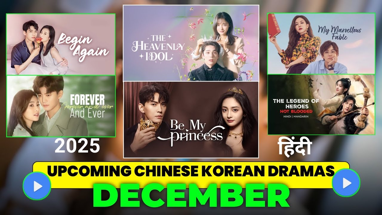 Upcoming Dramas in DECEMBER (Mx Player) 2025| Upcoming Korean Chinese Drama On MX Player | Mx Player