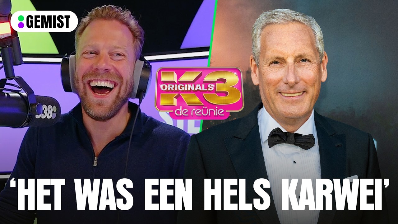 Gert Verhulst moe door K3 reünieconcerten 🫢