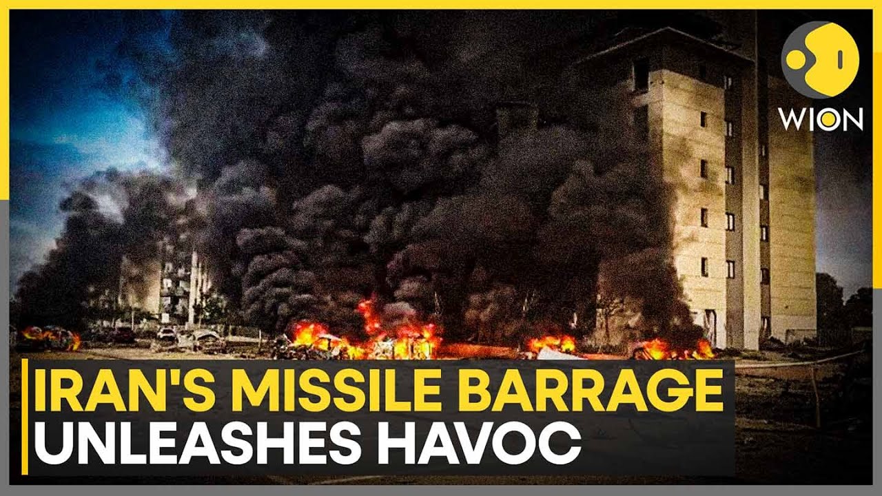 Iranian Missiles Hit Southern Israel Causing Fires and Vehicle Damage