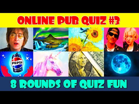 Trivia Quiz (Part 3) 🧠 🍻 Online Pub Quiz - Trivia, Music, and more!
