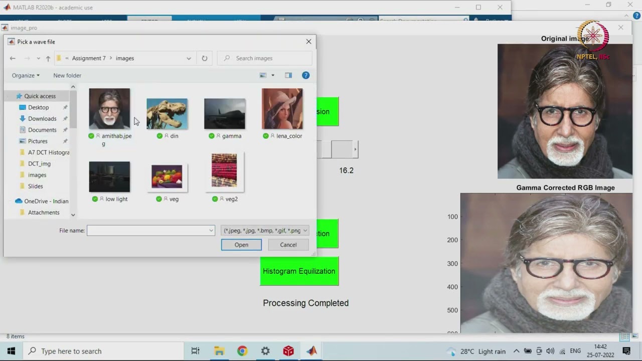 Lec 53 Master Discrete Cosine Transformation & Image Enhancement Techniques with MATLAB 🎥