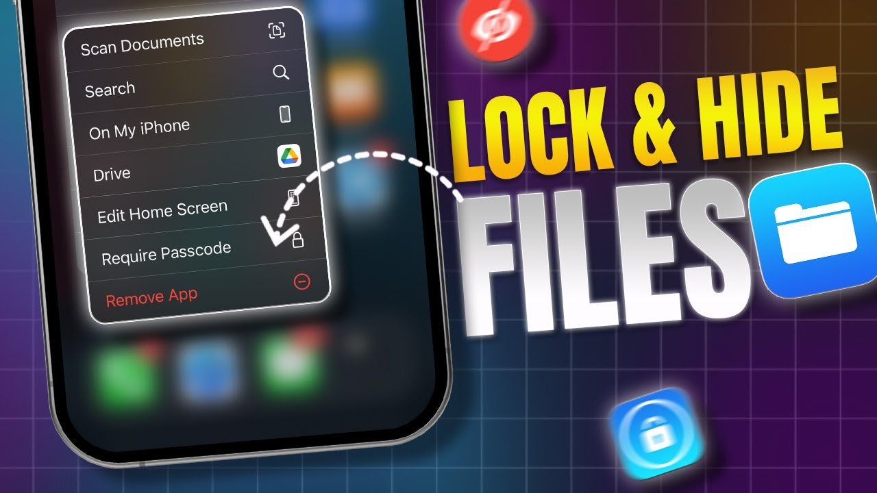 Secure Your iPhone Files: How to Lock and Hide Photos, Videos & Documents 🔒