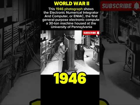 ENIAC Unveiled: The Birth of the Digital Age Begins at 30 Tons (1946)