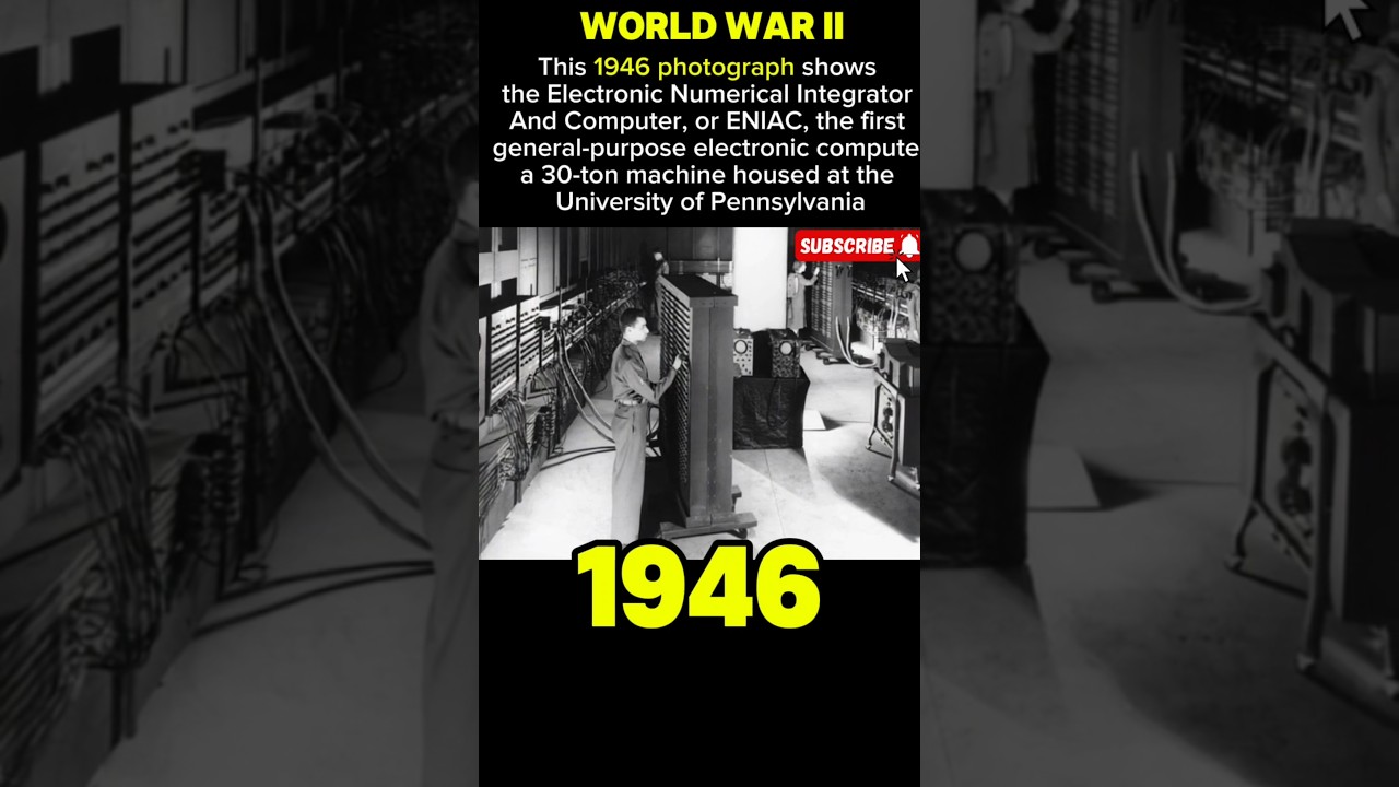 ENIAC Unveiled: Launching the Digital Age in 1946