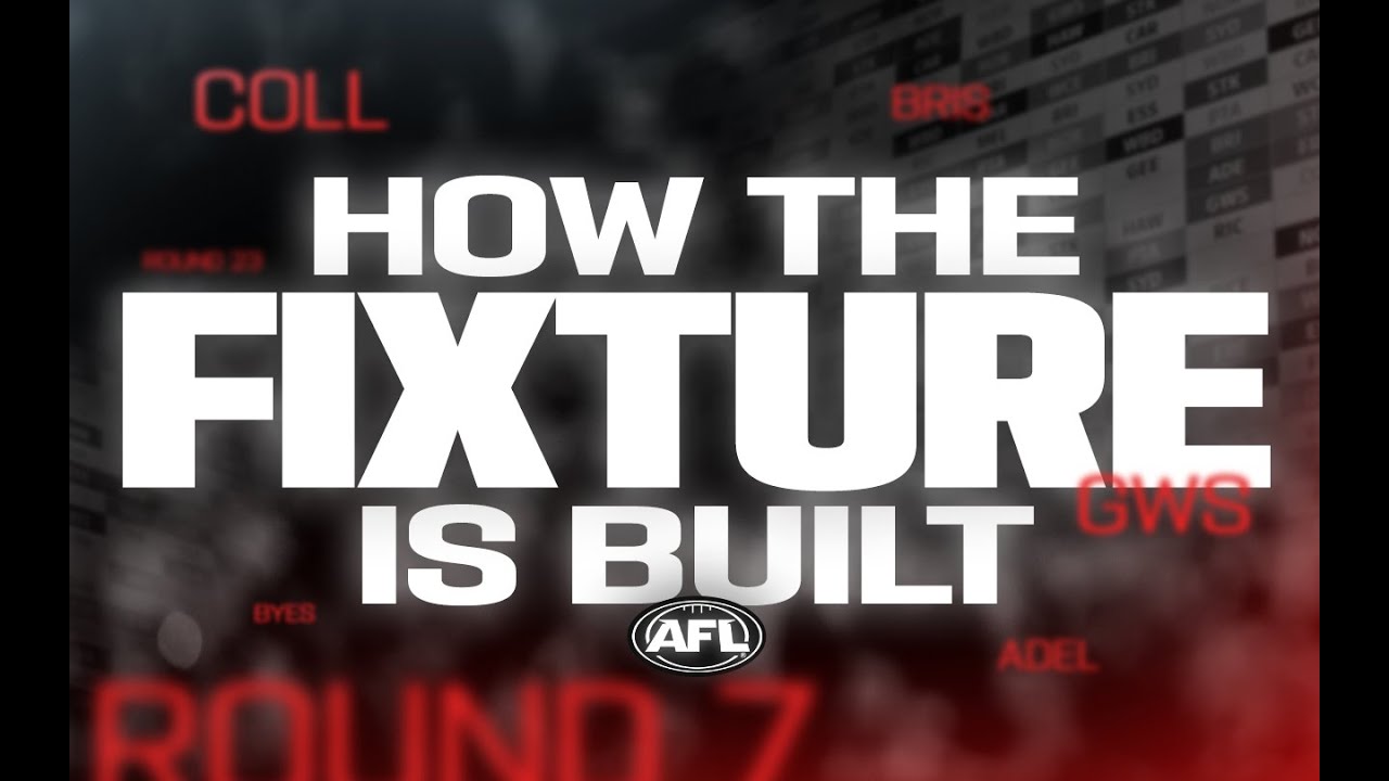 How the AFL Fixture Is Created 🏉