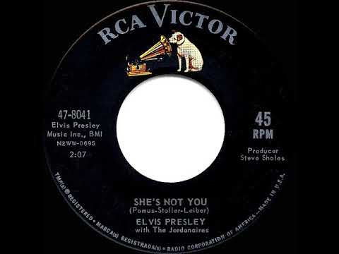 1962 HITS ARCHIVE: She’s Not You - Elvis Presley (#1 UK hit)