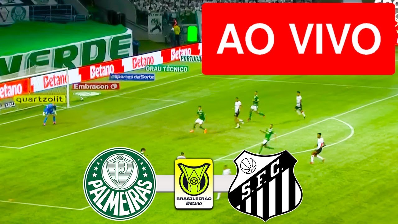 Assista ao Vivo: Palmeiras x Santos - Gols e Melhores Momentos do Campeonato Brasileiro 2025 ⚽