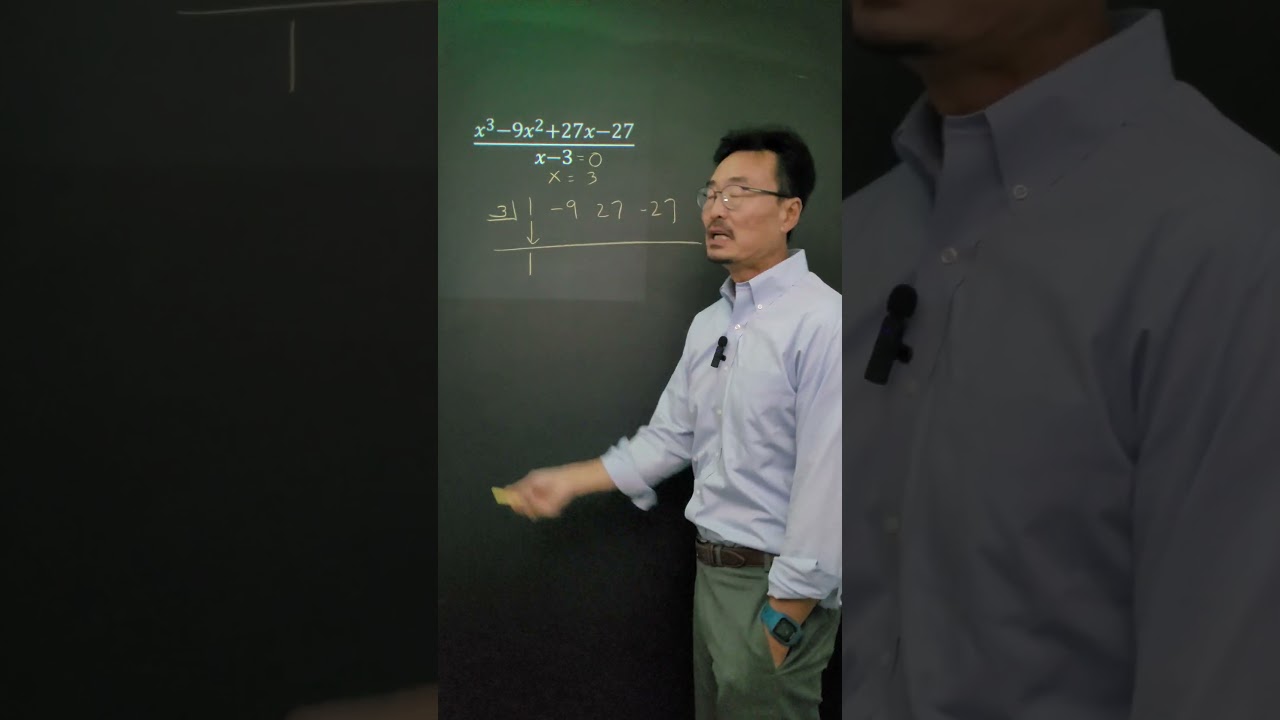 Synthetic Division Method