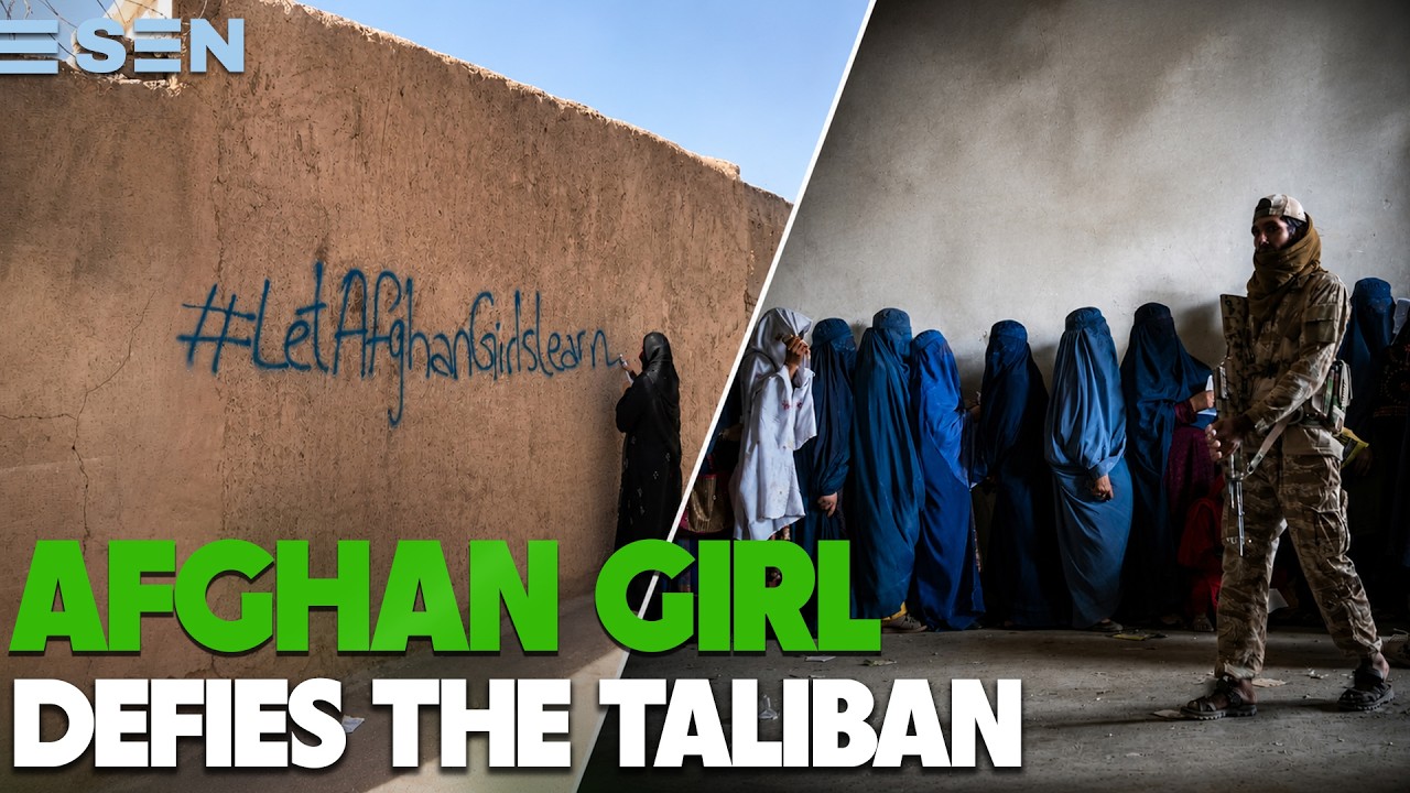 The Secret Graffiti Artist Risking Her Life to Defy the Taliban