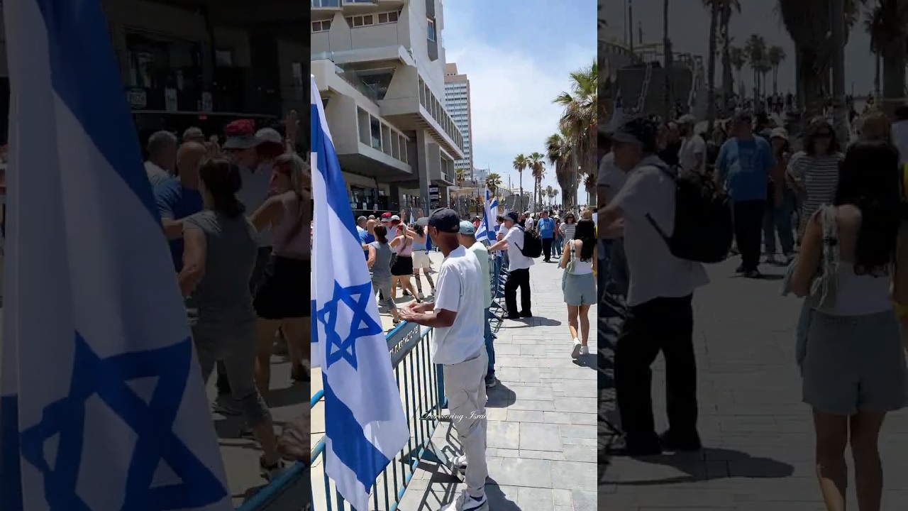 Israel's 77th Independence Day in Tel Aviv 🇮🇱