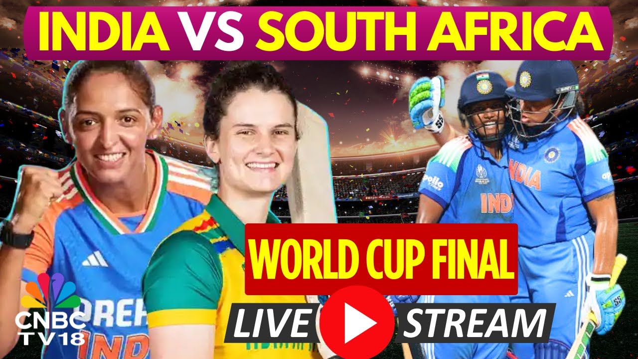 India vs South Africa Women’s ODI World Cup Final LIVE Score: Shafali & Deepti Shine 🌟