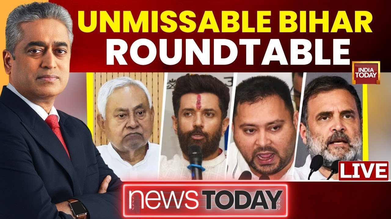 Rajdeep Sardesai Live: Key Bihar Election Insights & NDA vs MGB Debate 🗳️