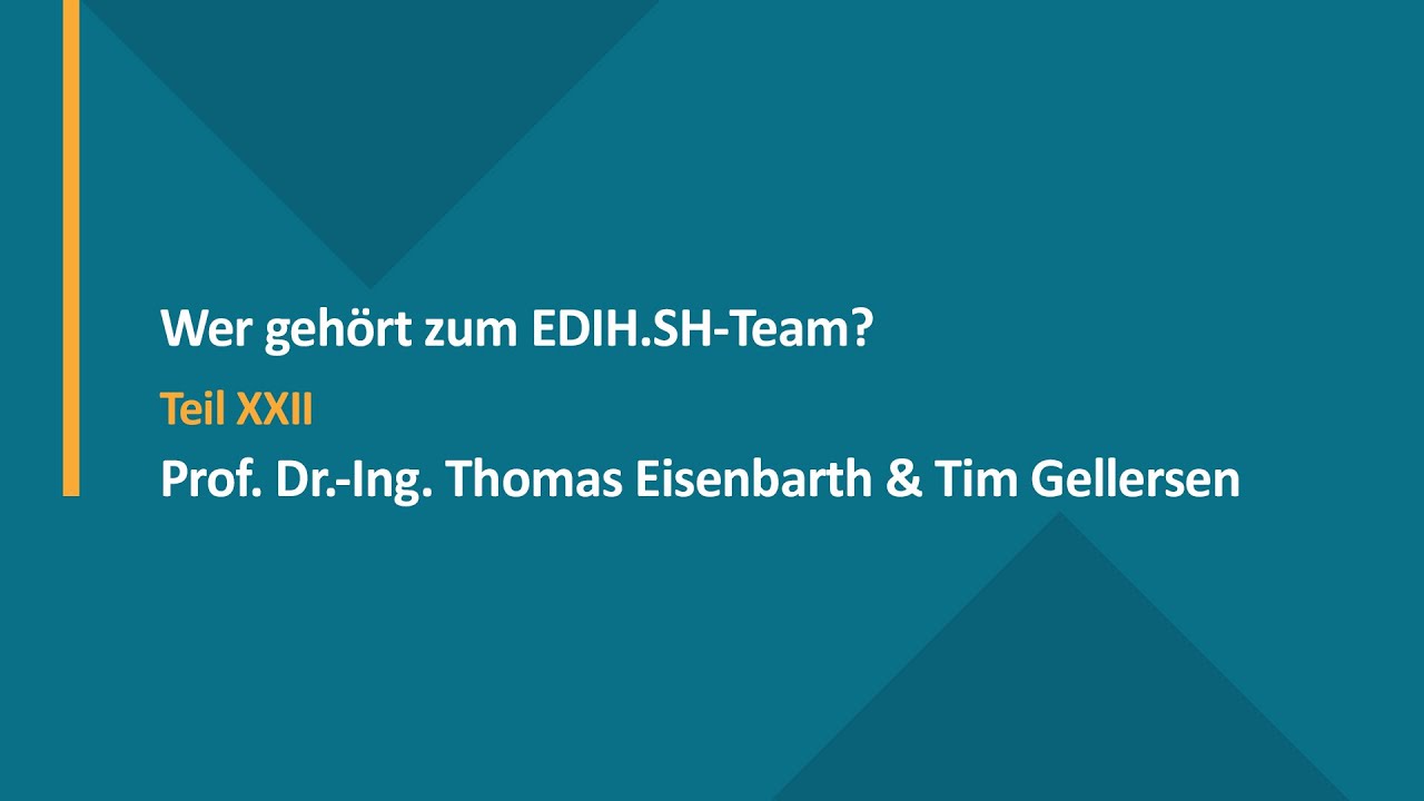EDIH.SH-Team Teil 22: So sichern Unternehmen sich gegen Cyberangriffe 🔒