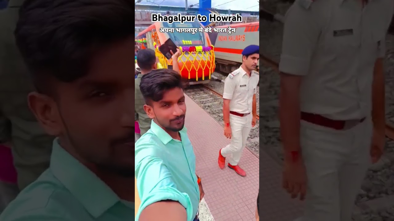 Vande Bharat Express from Bhagalpur to Howrah 🚆