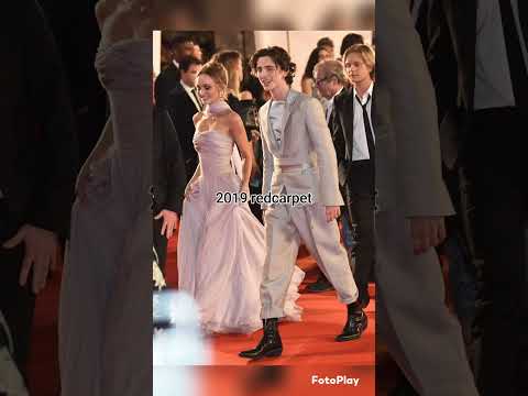 25 vs 19 venice film festival redcarpet #kyliejenner #timotheechalamet #redcarpet #lilyrosedepp
