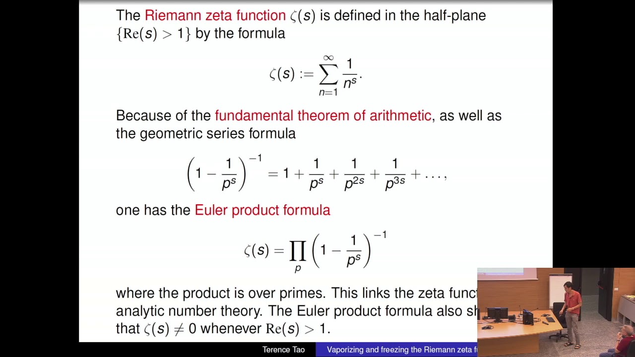 Terence Tao Explores Breakthroughs in the Riemann Zeta Function 🧠