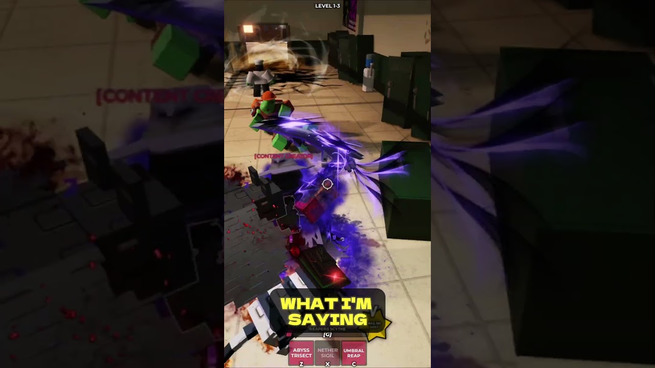 Reaper Scythe Max Mastery Ability! 🔥 #Roblox