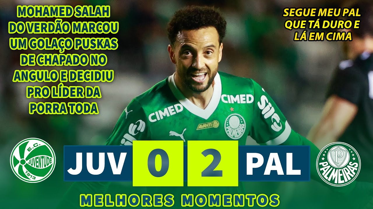 Líder Verdão em Ação: Melhores Momentos de Juventude x Palmeiras 2025 ⚽