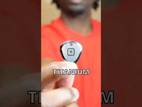 Titanium Guitar Pick #guitar