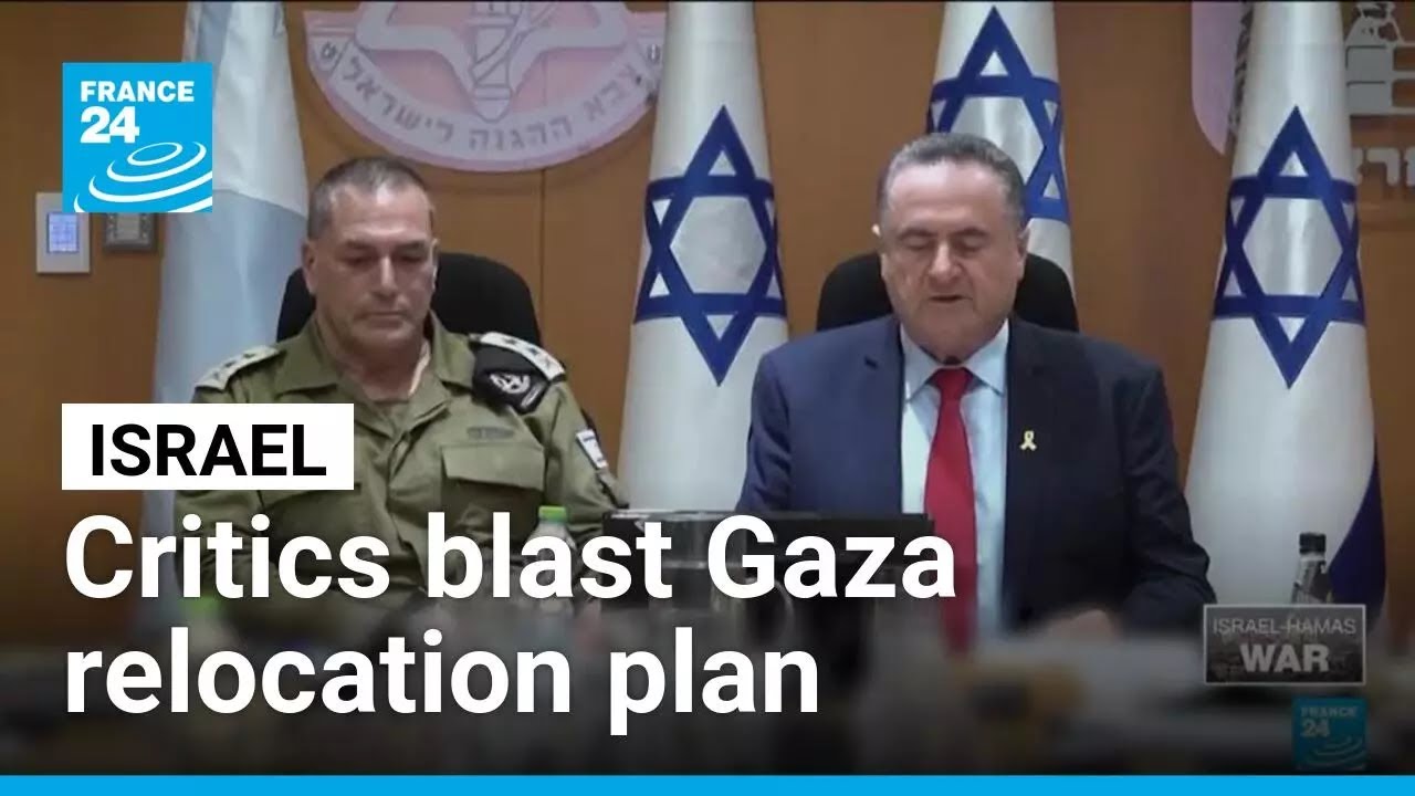 Israeli Defense Minister Proposes Forcible Relocation of Gazans to 'Humanitarian City'