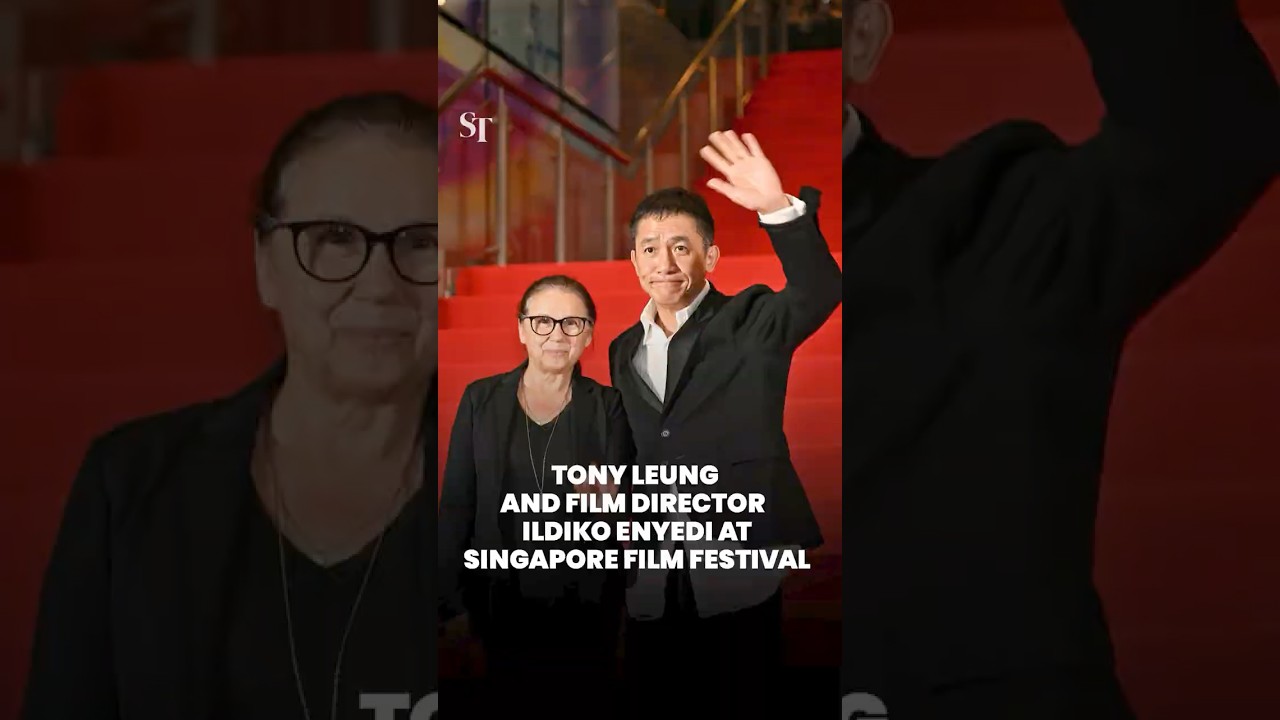 Tony Leung Attends SGIFF with Director Ildiko Enyedi 🎬