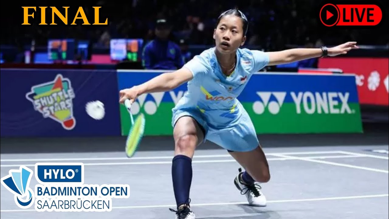 🔥 Live Final Match: Putri KW (INA) vs Mia Blichfeldt at HYLO Open 2025
