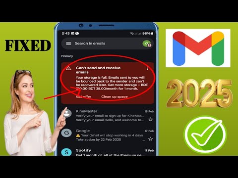 Comment résoudre le problème de stockage complet du compte Gmail nouvelle mise à jour (2025) | Votre