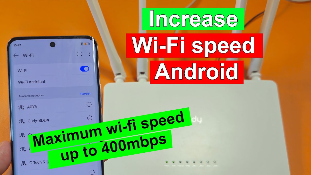 Boost WiFi Speed on Android Devices 📶