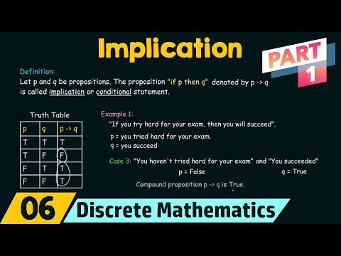 Logical Operators − Implication (Part 1)