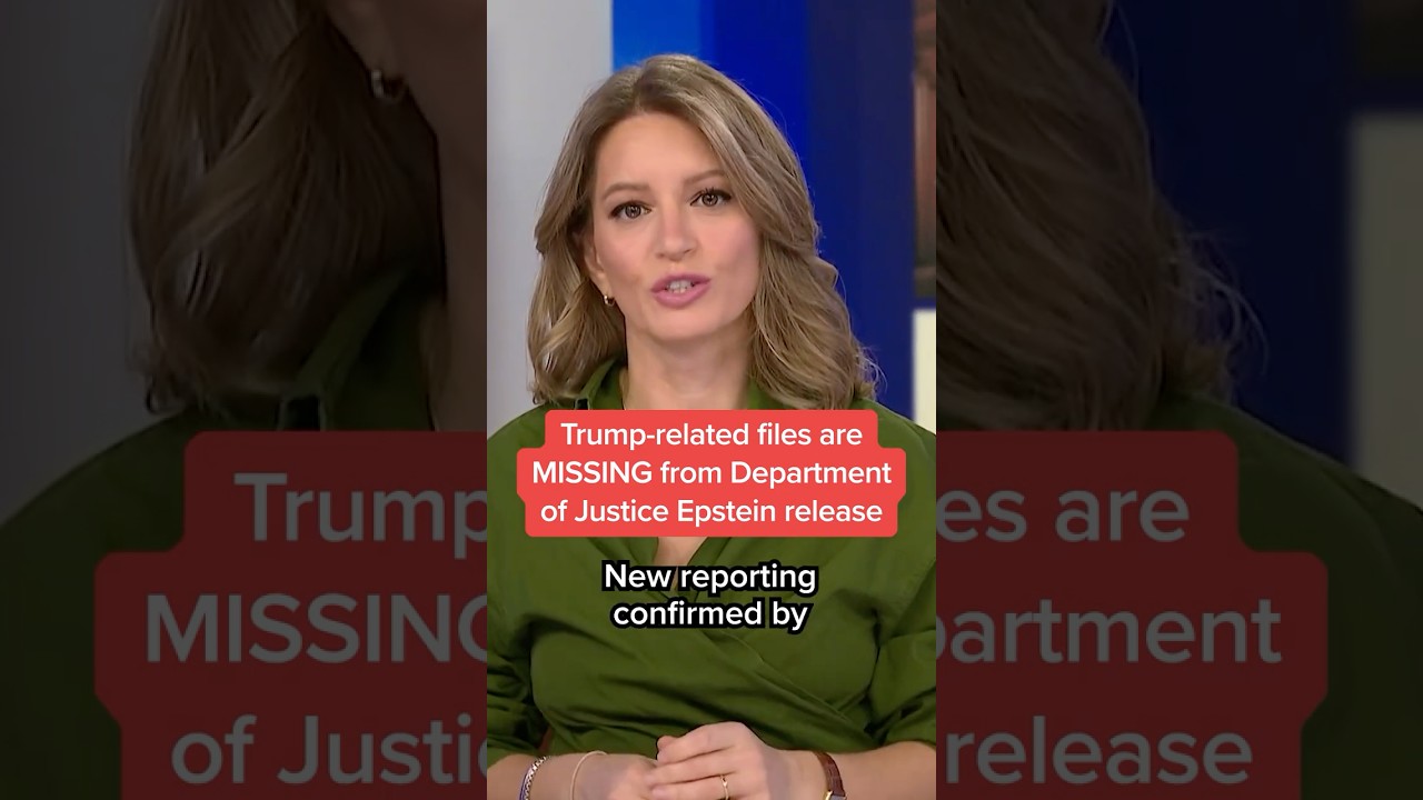 Trump-related files are MISSING from Department of Justice Epstein release