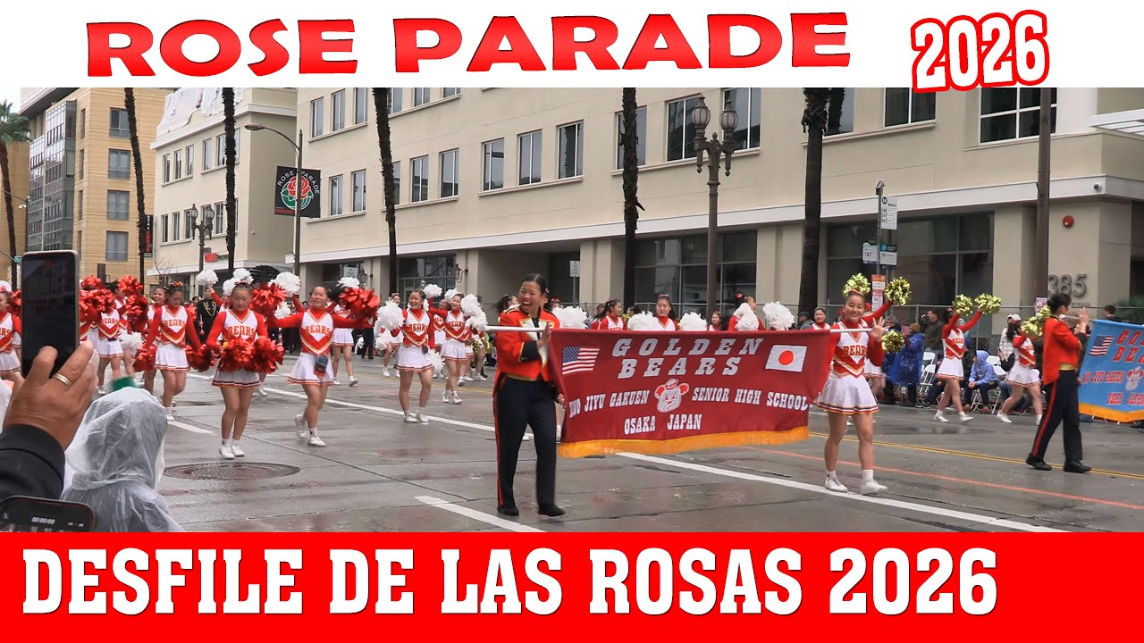 Rose Parade 2026 in Pasadena, CA 🎉