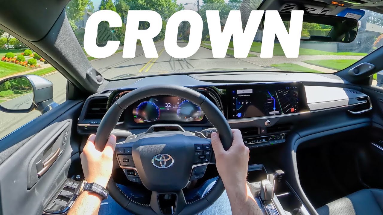 2025 Toyota Crown Platinum Hybrid Max Test Drive 🚗