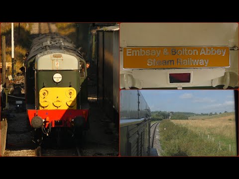 Class 20 Cab Ride, D8110 (20110) at the Embsay & Bolton Abbey Railway Diesel Gala 31/08/24