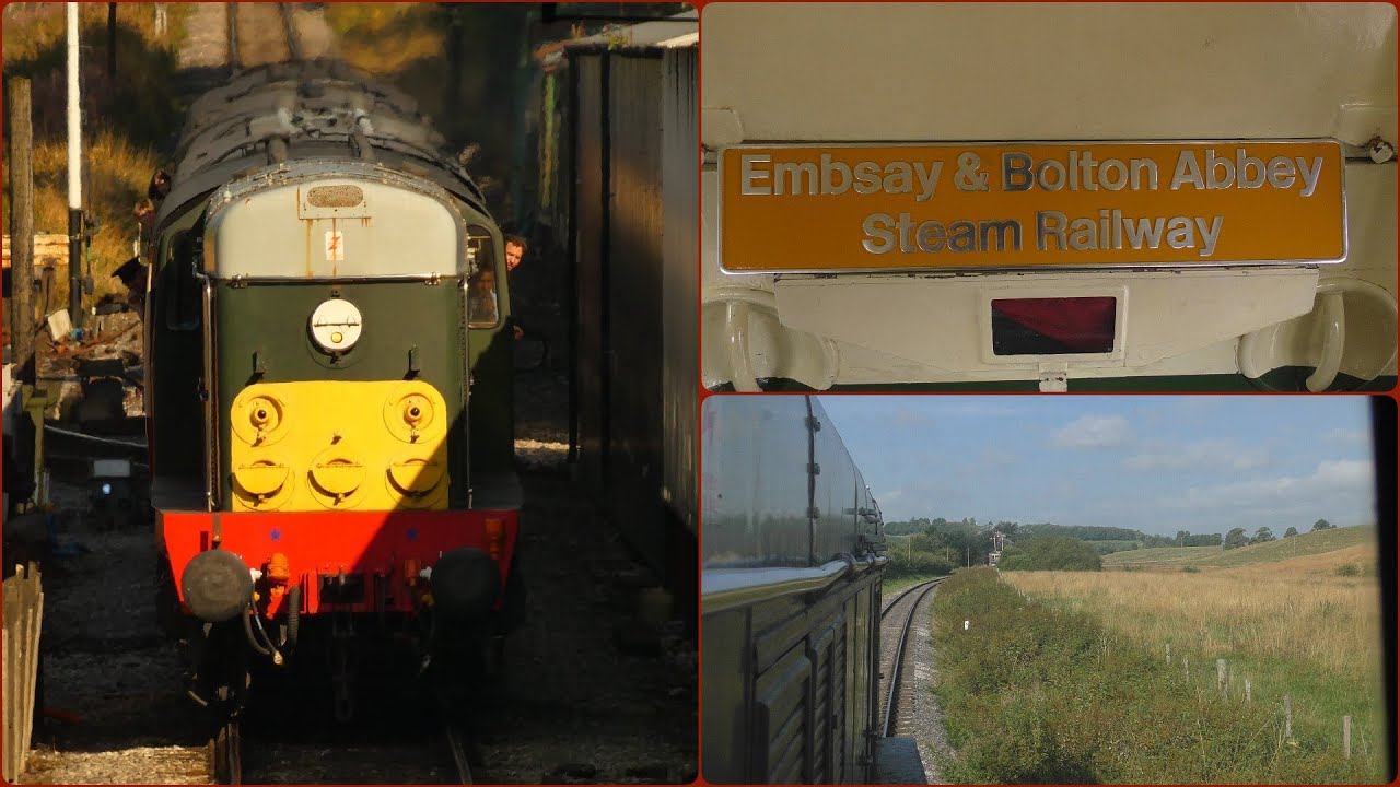 Cab Ride on Class 20 D8110 at Embsay & Bolton Abbey Gala 🚂