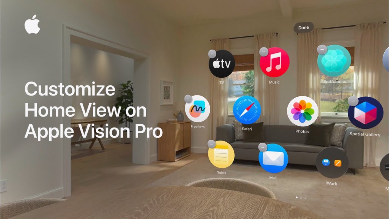 Customize Home View on Apple Vision Pro 🖥️