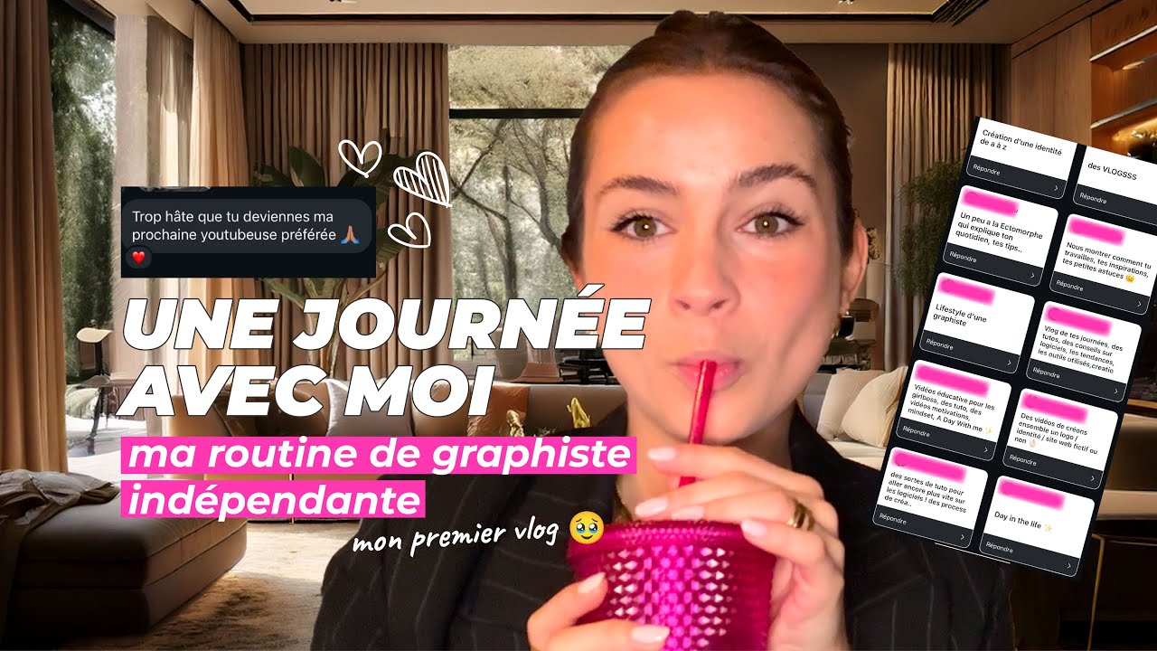 Ma vie d'entrepreneure et brand designer 🚀