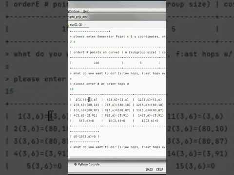 Order of an Elliptic Curve, subgroup size, & cofactor