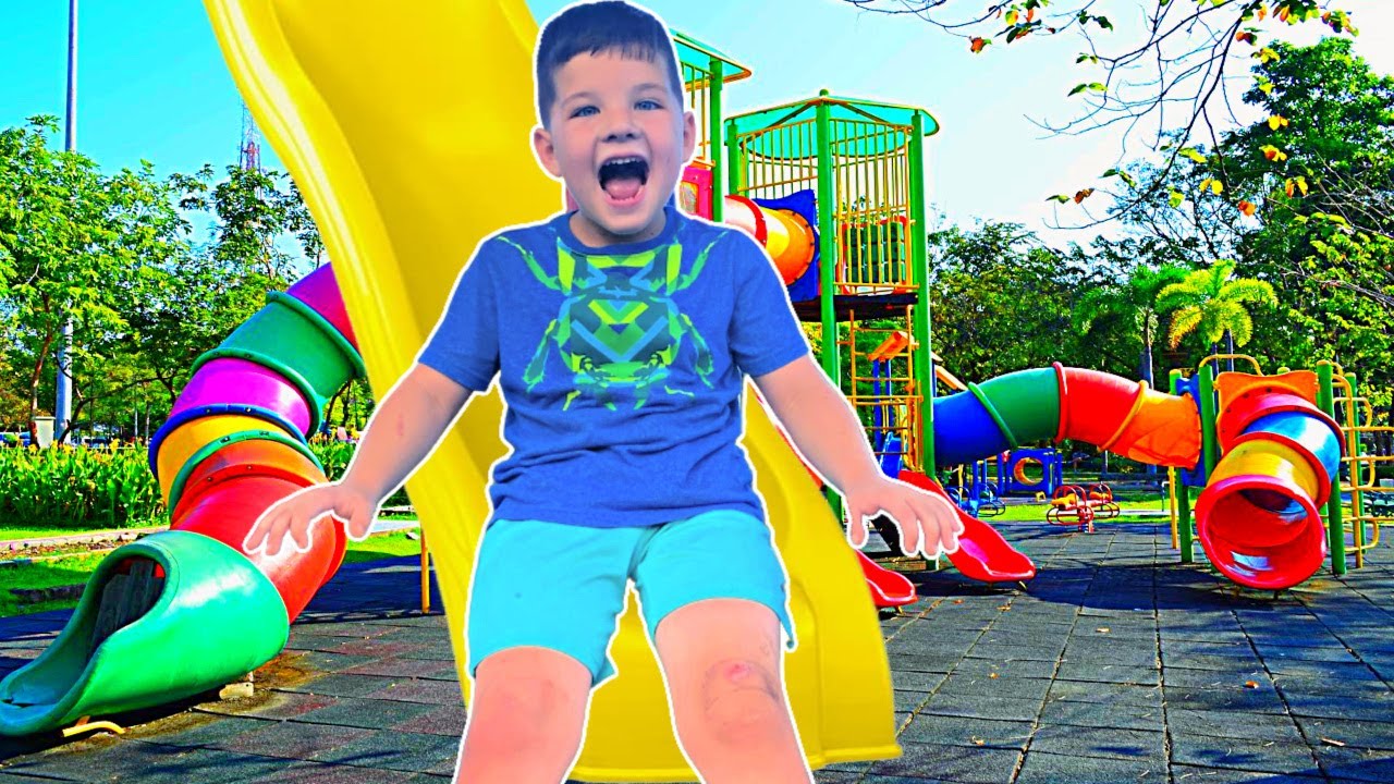 Caleb's Adventure at the Best Playground Parks! 🎉 Over 1 Hour of Fun at Splashpad