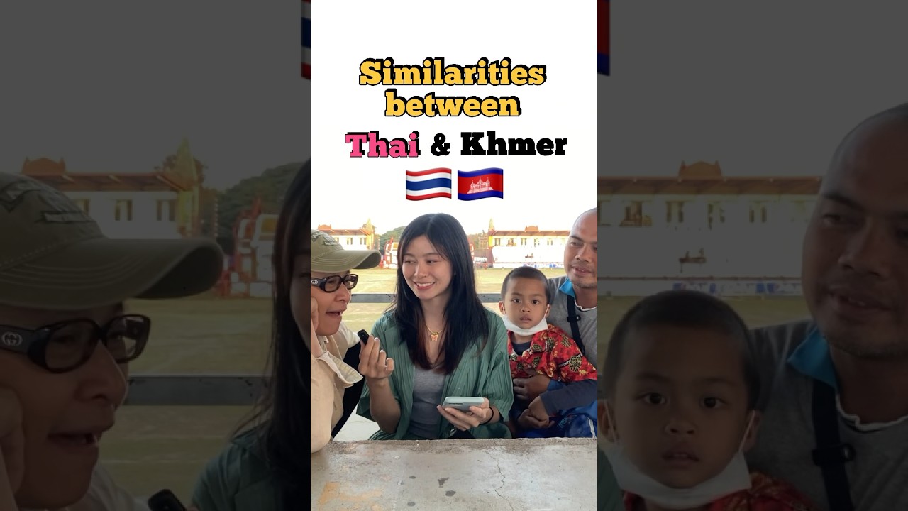 Thai & Khmer Words Similarities ๐น๐ญ๐ฐ๐ญ