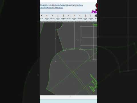 # Design #pattern #cad #optitex #add notch