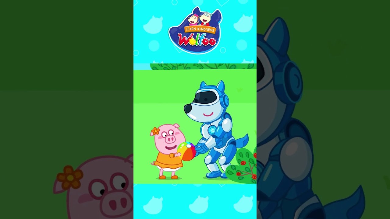 Wolfoo Turns Super AI Robot! 🤖 Help Your Friends