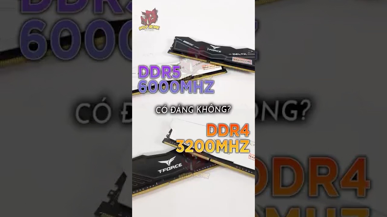 DDR4 vs DDR5: Sự Khác Biệt Cần Biết