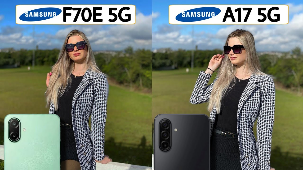 Samsung Galaxy F70E 5G Vs Samsung Galaxy A17 5G Camera Test Comparison