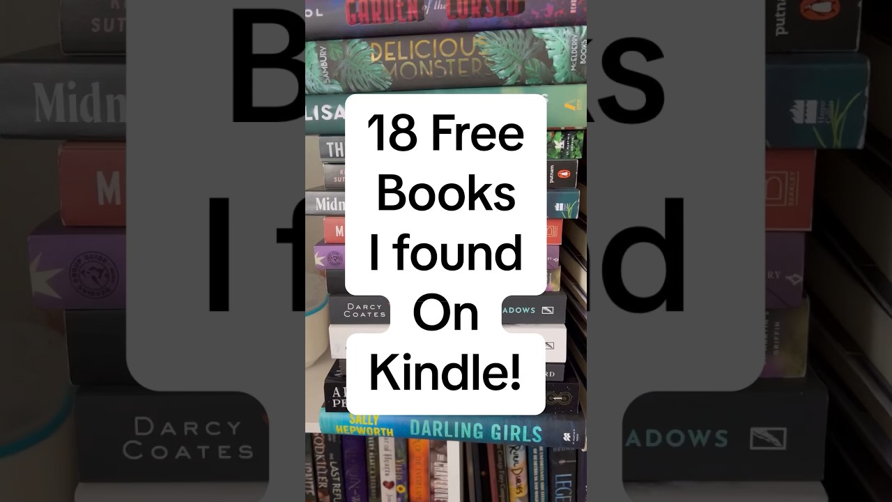 18 Free Kindle Books Discovered Today 📚