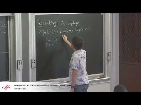 Ferrán Valdez: Translation surfaces and dynamics on moduli spaces - part 3