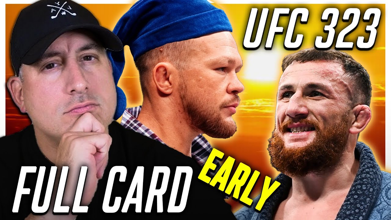 UFC 323: Dvalishvili vs. Yan 2 Full Card Predictions 🔥