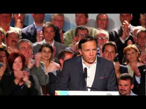 François Legault, discours du Grand Rassemblement de Drummondville