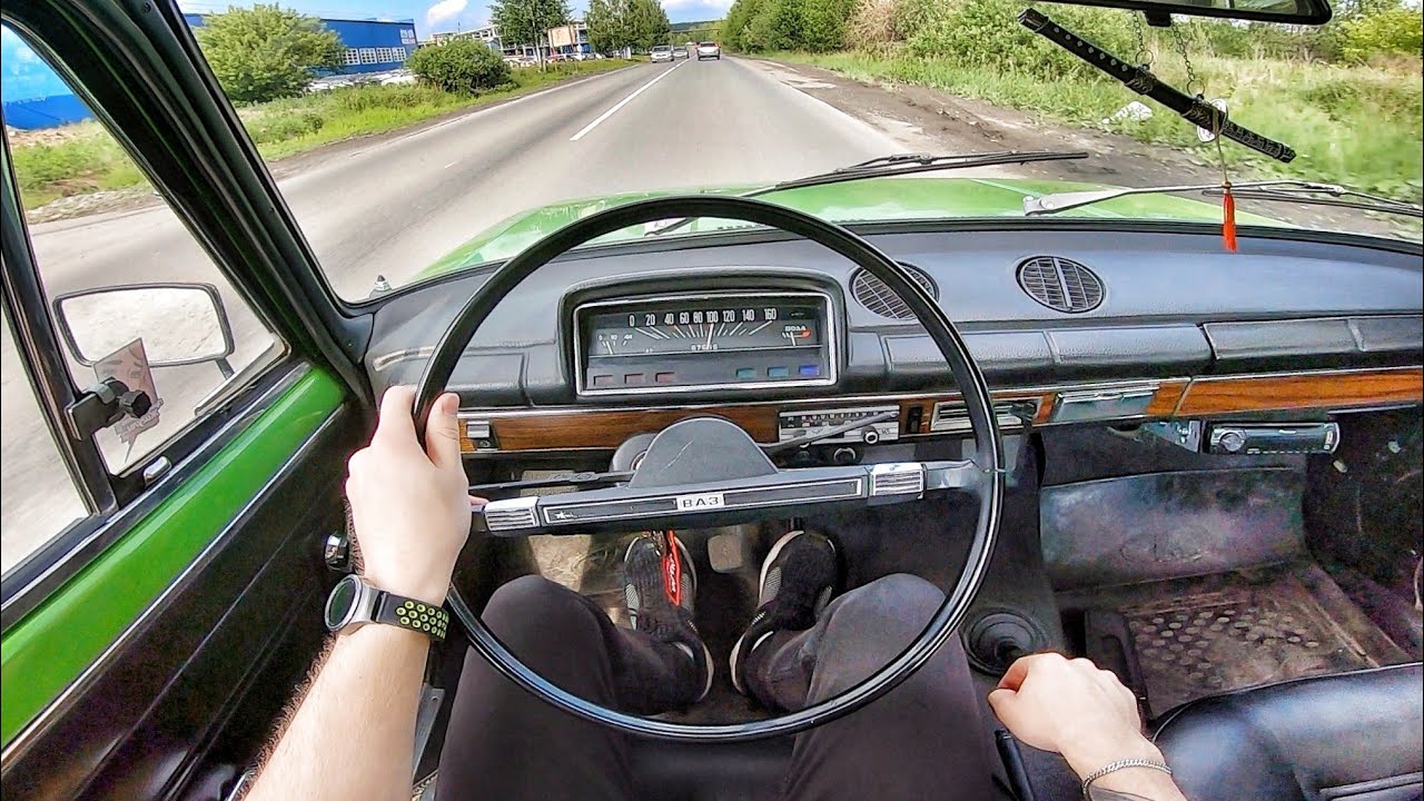 1981 First-Person Test Drive of the Classic 1981 LADA 2101 1.8 MT π