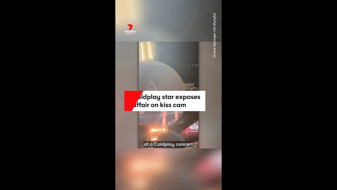 Coldplay Concert Shocks as Rising Stars Caught in Suspected Affair on Kiss Cam π€