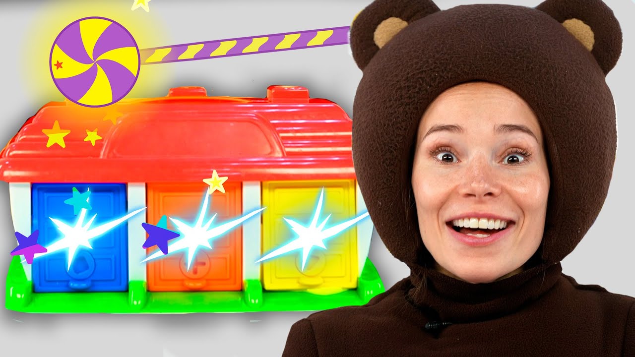 Медведь и волшебный гараж для малышей 🚗